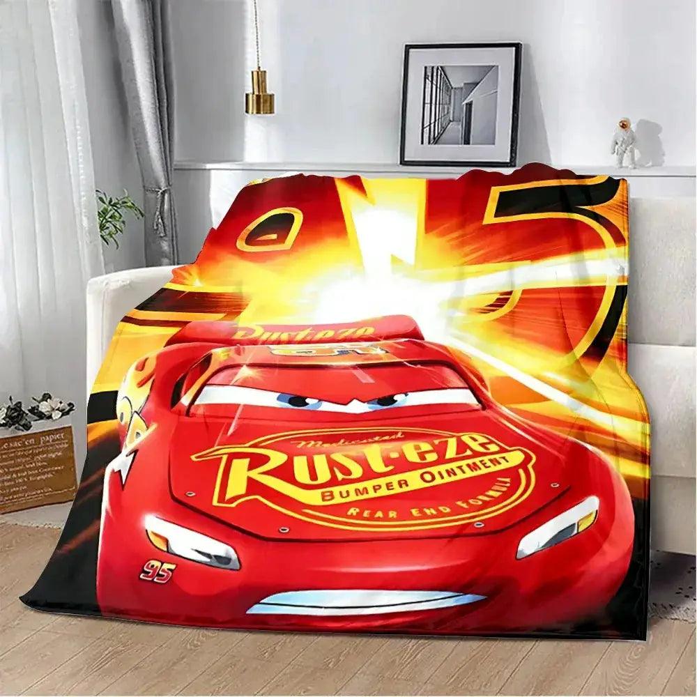  Lightning McQueen Printed Blanket Soft And Cozy Travel -  ToylandEU™