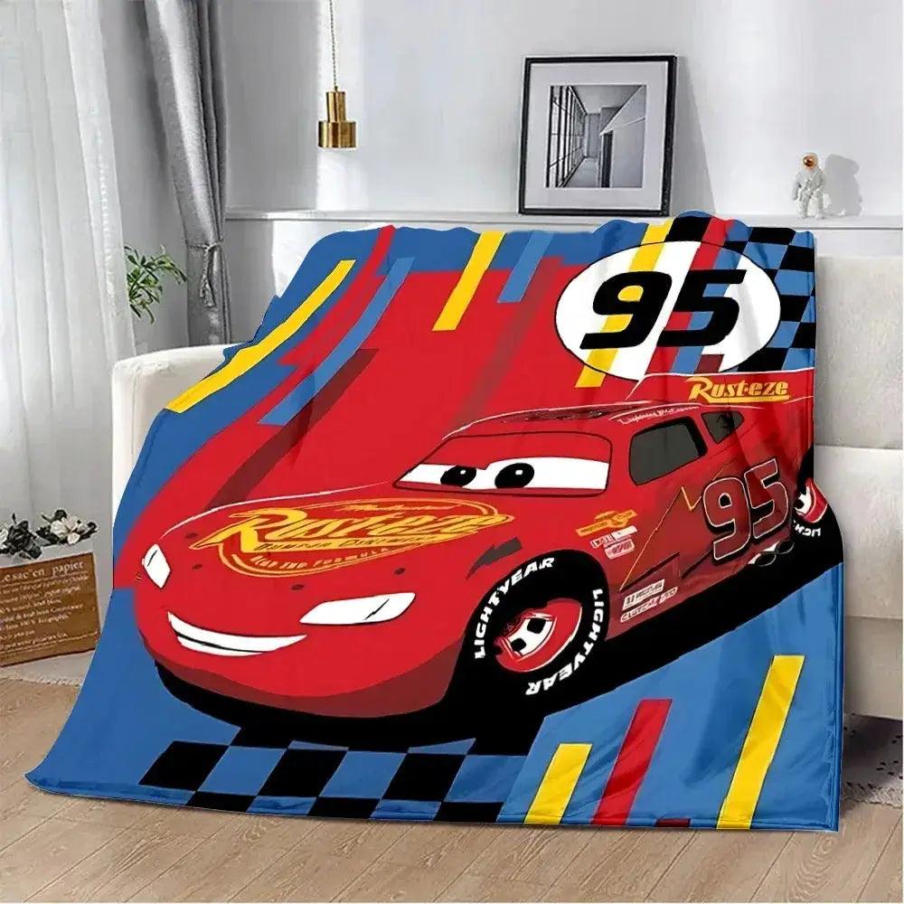  Lightning McQueen Printed Blanket Soft And Cozy Travel -  ToylandEU™