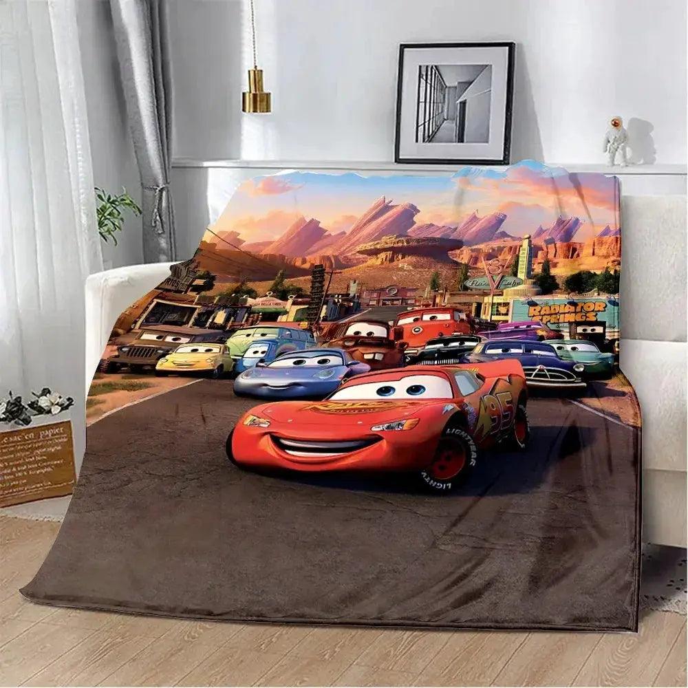  Lightning McQueen Printed Blanket Soft And Cozy Travel -  ToylandEU™
