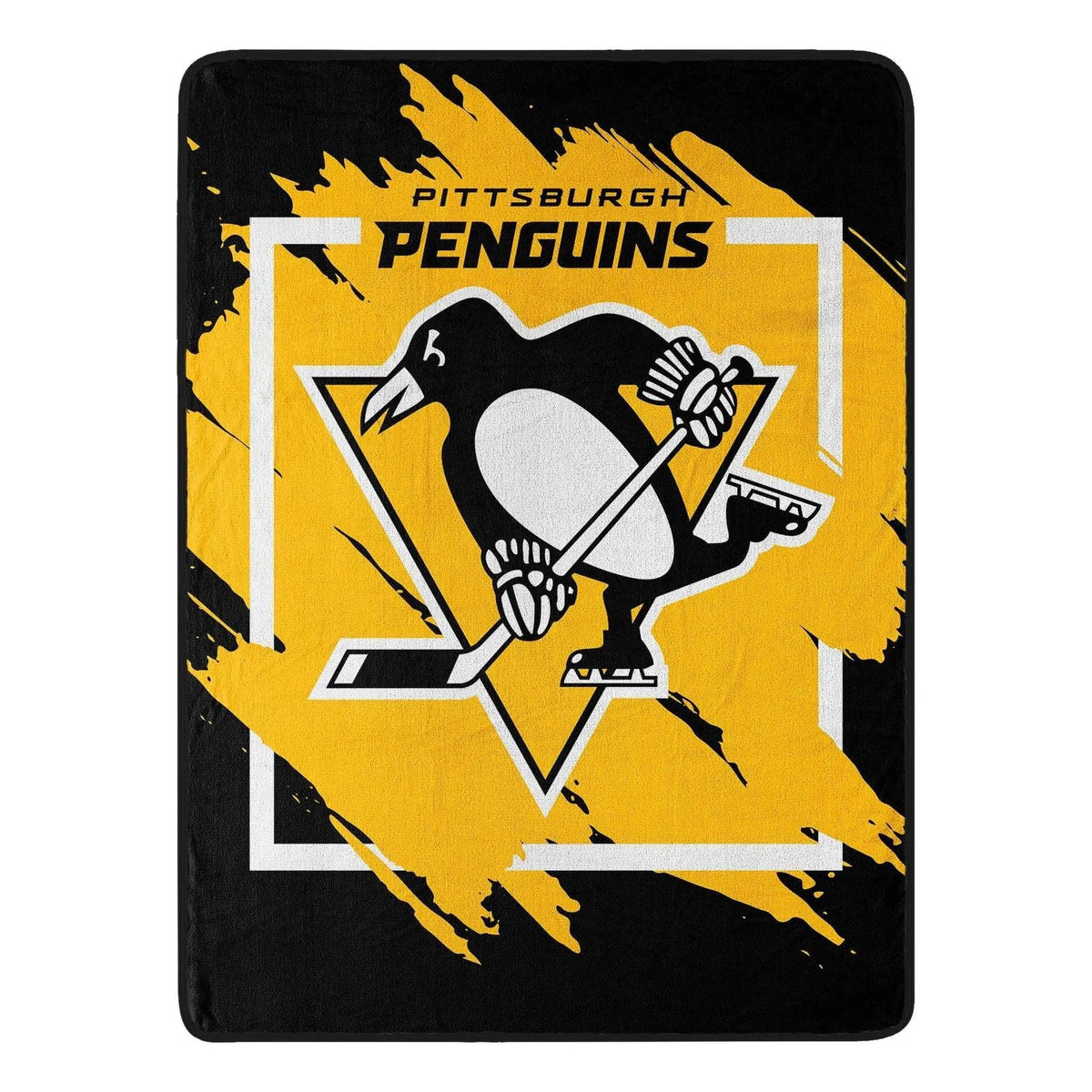  Pittsburgh Penguins Micro Raschel Blanket 46x60 -  ToylandEU™