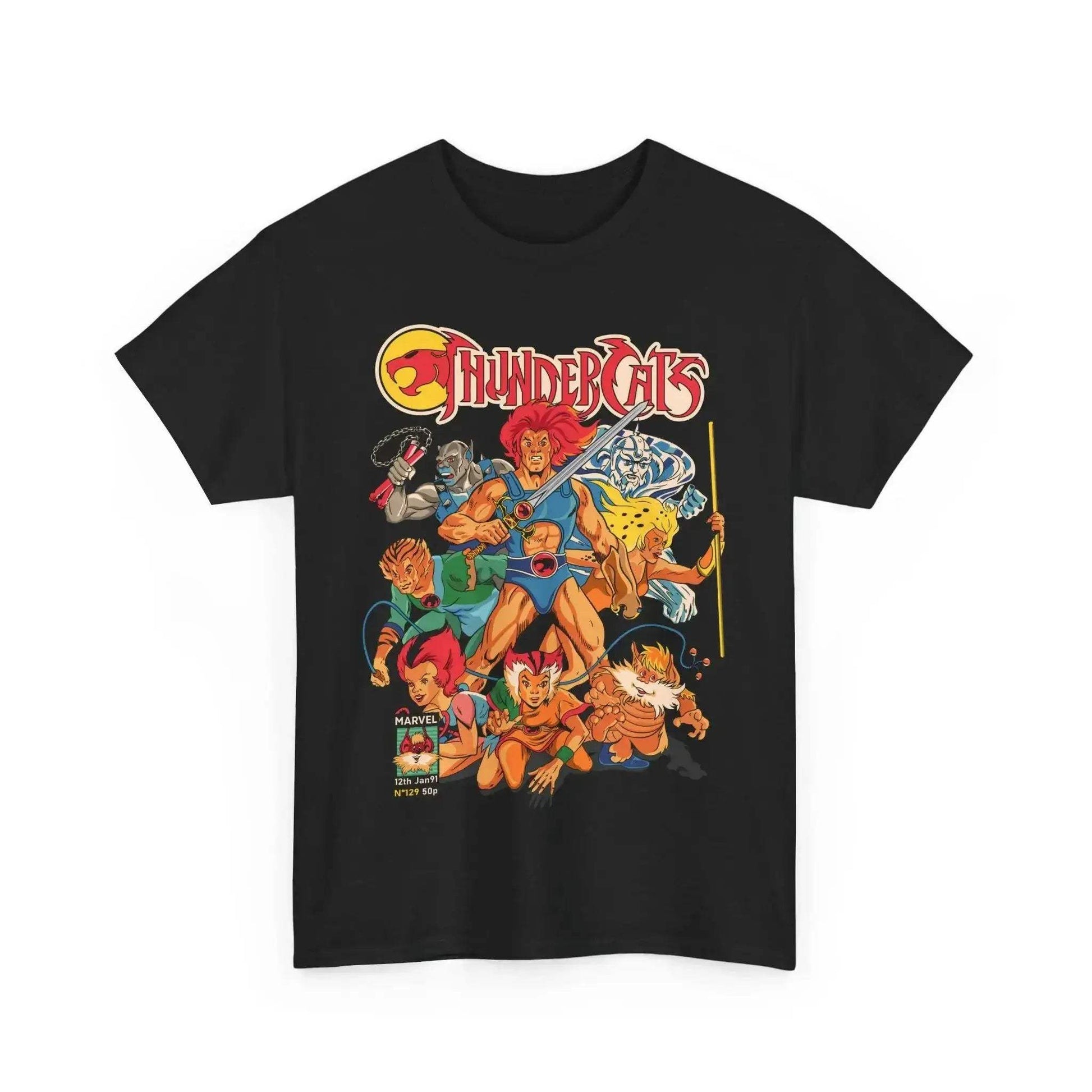 ThunderCats Anime Shirt Unisex Cotton Loose Fit Tee - ToylandEU