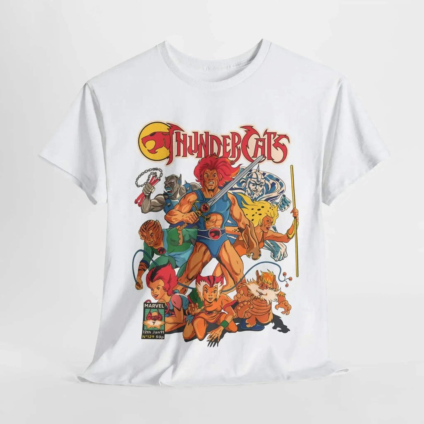 ThunderCats Anime Shirt Unisex Cotton Loose Fit Tee - ToylandEU