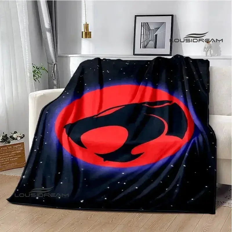 Thundercats Cartoon Blanket Warm Flannel Throw For Beds - ToylandEU