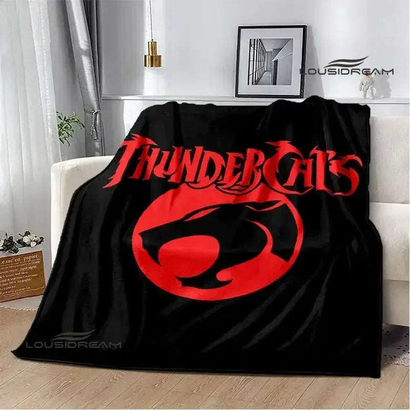 Thundercats Cartoon Blanket Warm Flannel Throw For Beds - ToylandEU