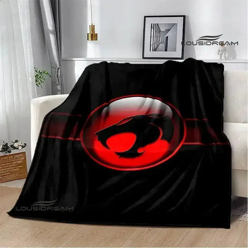 Thundercats Cartoon Blanket Warm Flannel Throw For Beds - ToylandEU