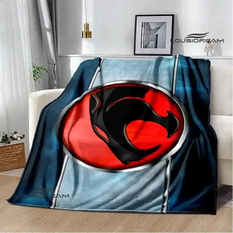 Thundercats Cartoon Blanket Warm Flannel Throw For Beds - ToylandEU