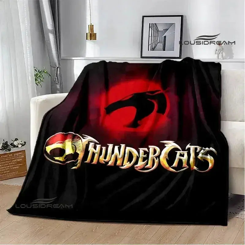 Thundercats Cartoon Blanket Warm Flannel Throw For Beds - ToylandEU