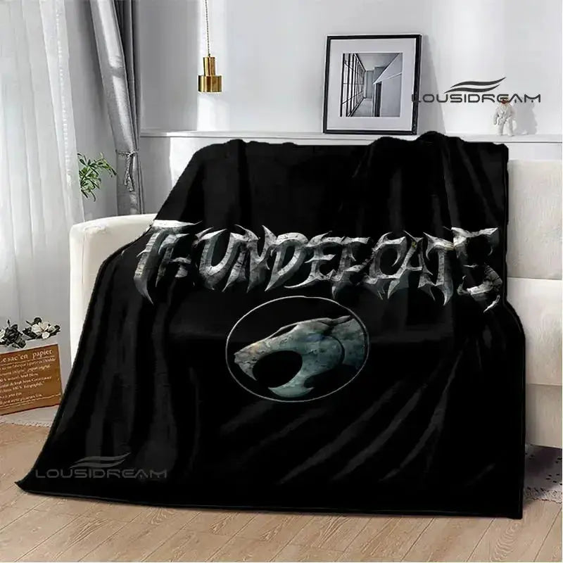 Thundercats Cartoon Blanket Warm Flannel Throw For Beds - ToylandEU