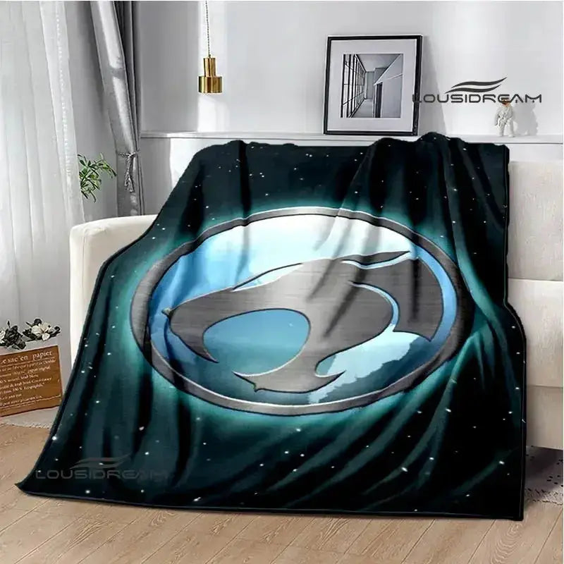Thundercats Cartoon Blanket Warm Flannel Throw For Beds - ToylandEU