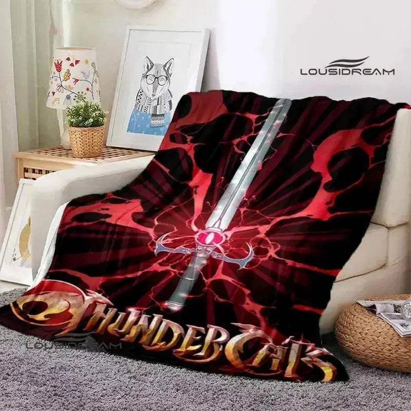 Thundercats Cartoon Kids Blanket Premium Warm Plush - ToylandEU