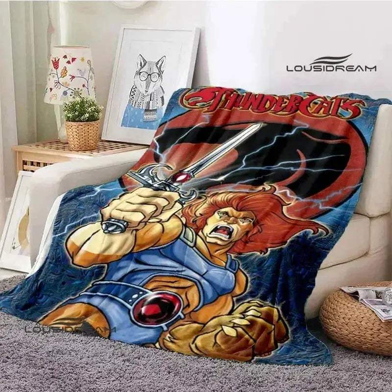 Thundercats Cartoon Kids Blanket Premium Warm Plush - ToylandEU