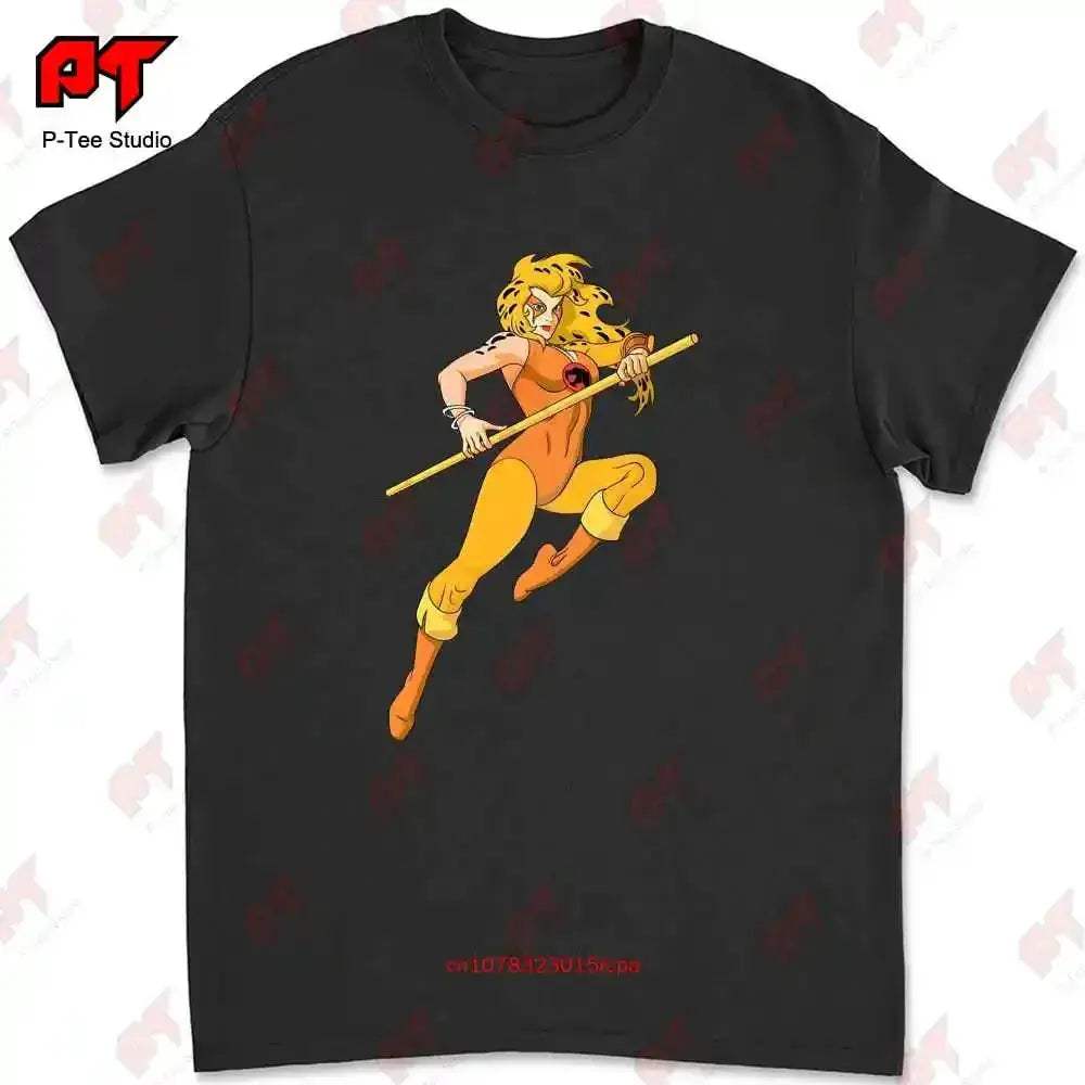 Thundercats Cheetara Portrait Graphic Tee Iconic Artwork - ToylandEU