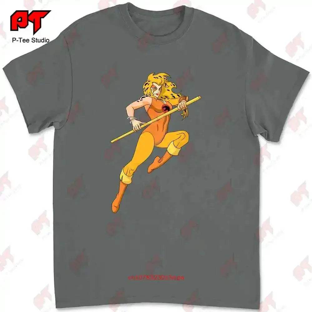 Thundercats Cheetara Portrait Graphic Tee Iconic Artwork - ToylandEU
