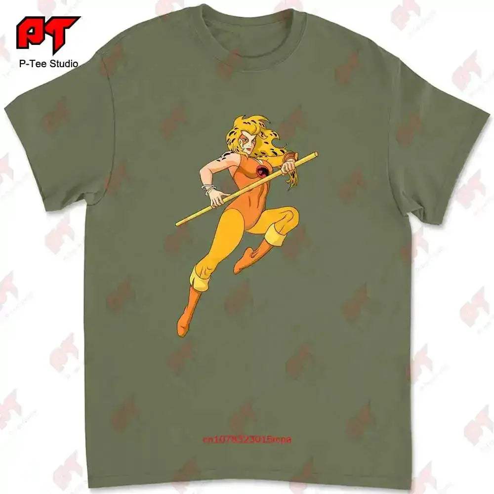 Thundercats Cheetara Portrait Graphic Tee Iconic Artwork - ToylandEU