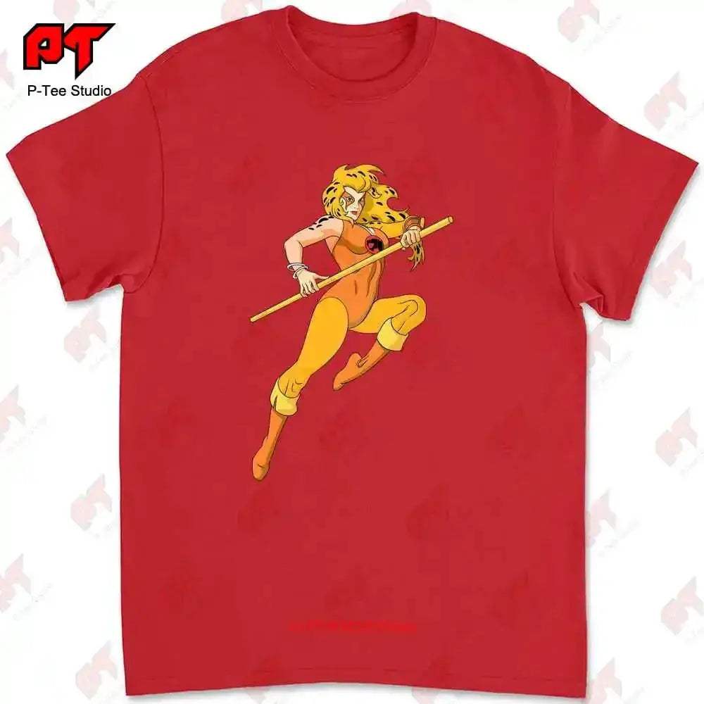 Thundercats Cheetara Portrait Graphic Tee Iconic Artwork - ToylandEU