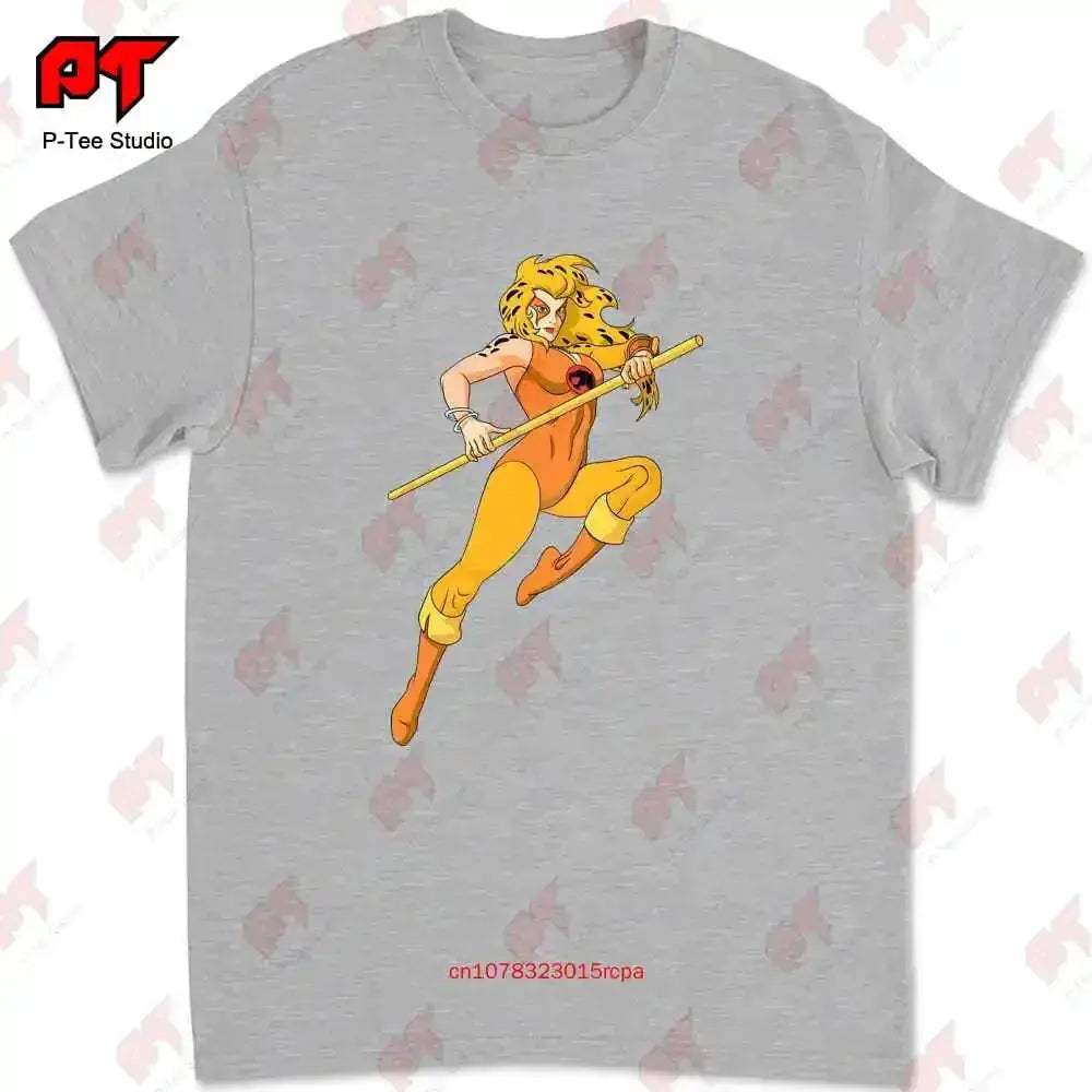 Thundercats Cheetara Portrait Graphic Tee Iconic Artwork - ToylandEU
