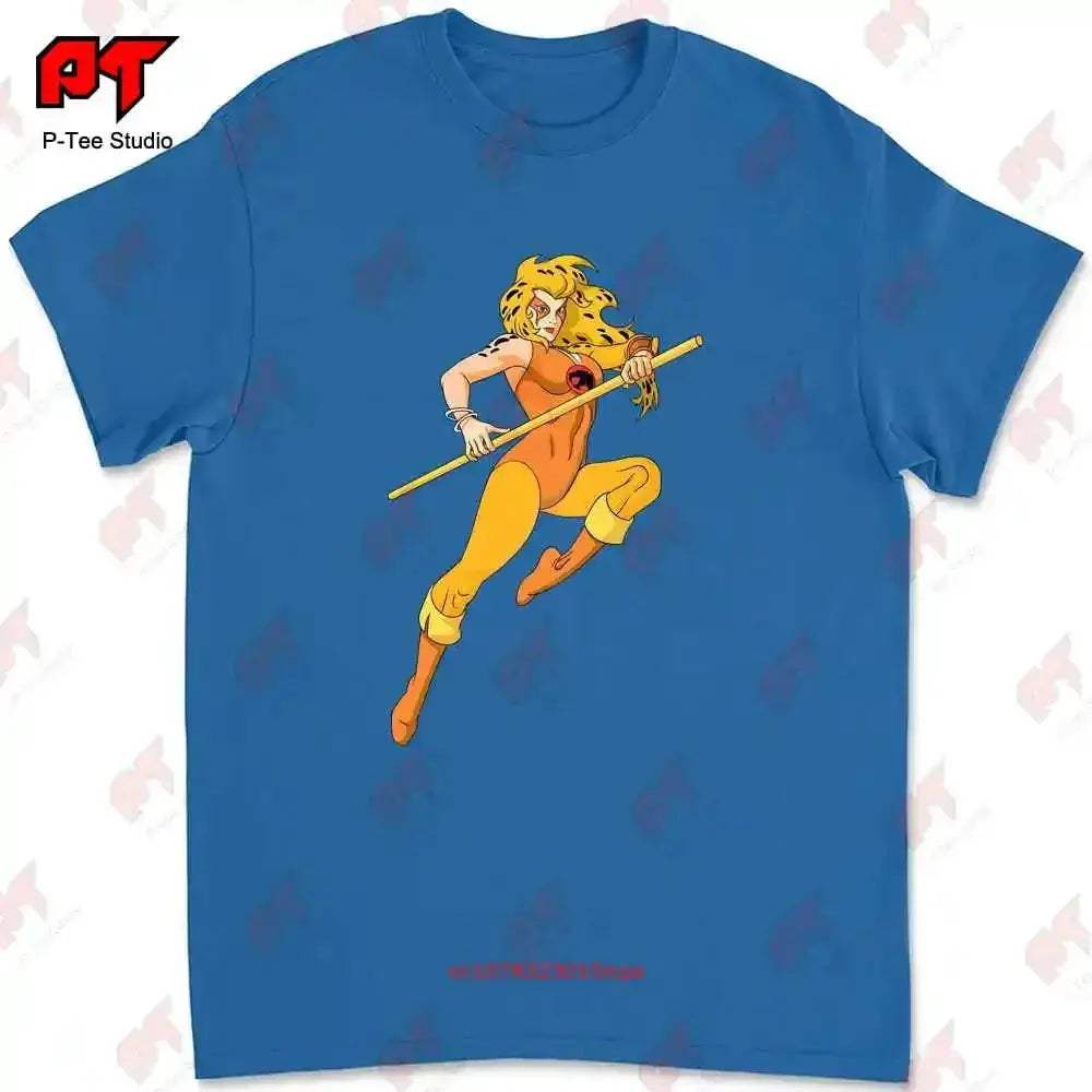 Thundercats Cheetara Portrait Graphic Tee Iconic Artwork - ToylandEU