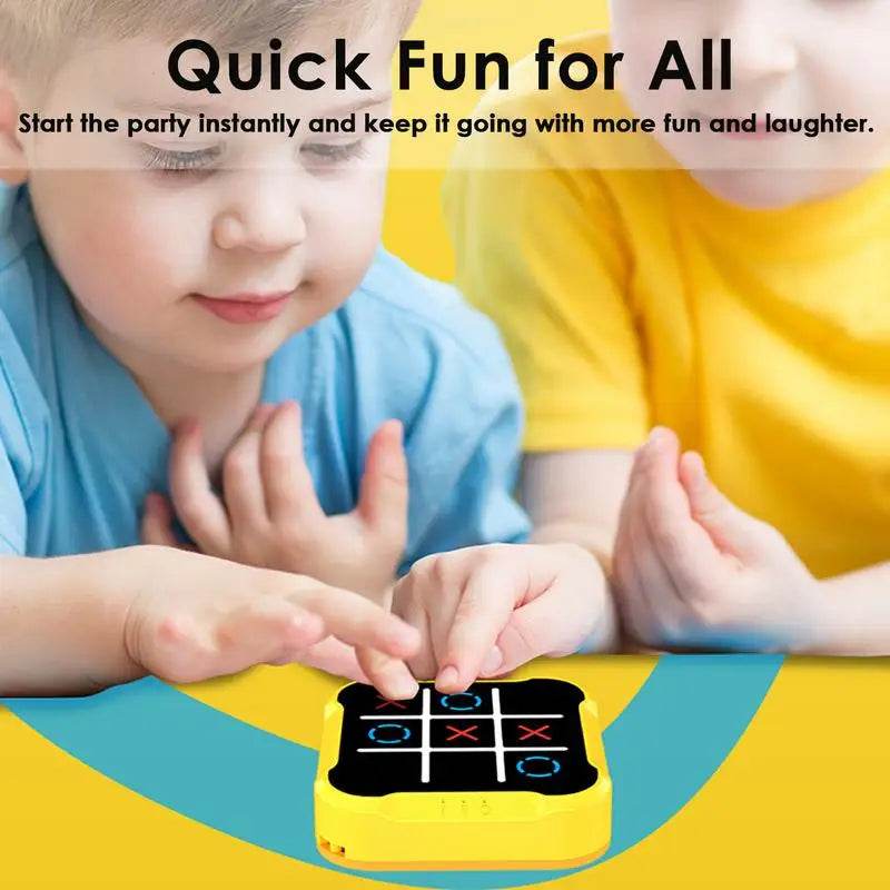 Tic-Tac-Toe Chess Puzzle Toys Electronic Educational Chess Set - ToylandEU