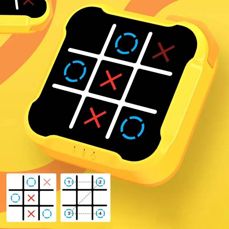 Tic-Tac-Toe Chess Puzzle Toys Electronic Educational Chess Set - ToylandEU