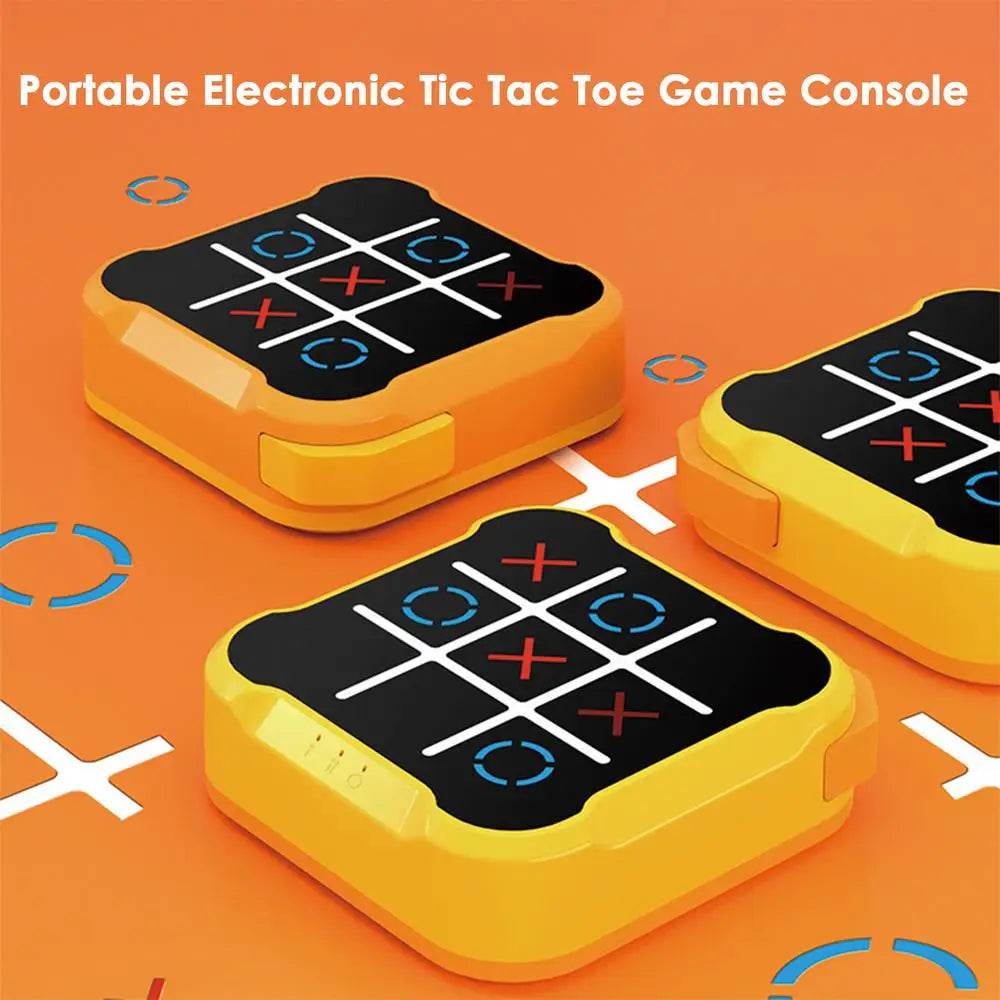 Tic-Tac-Toe Chess Puzzle Toys Electronic Educational Chess Set - ToylandEU