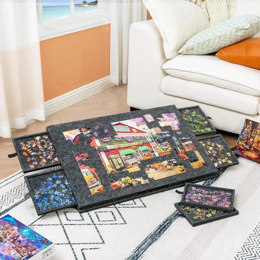  Tilting Puzzle Board Jigsaw Table With Sturdy Stand -  ToylandEU™