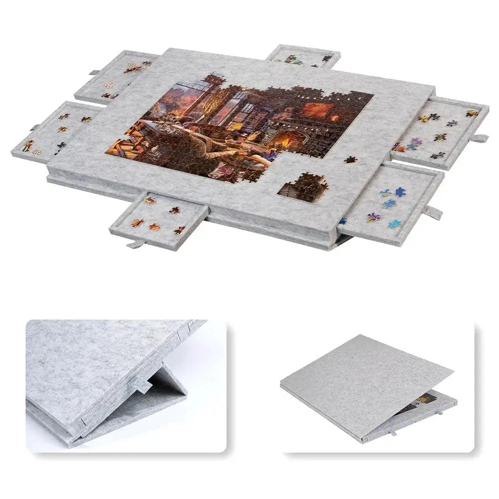  Tilting Puzzle Board Jigsaw Table With Sturdy Stand -  ToylandEU™