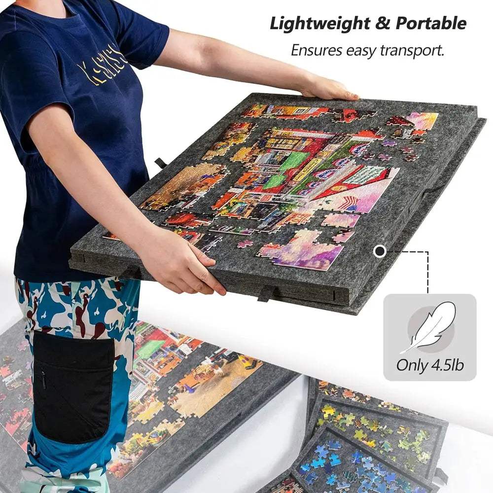  Tilting Puzzle Board Jigsaw Table With Sturdy Stand -  ToylandEU™