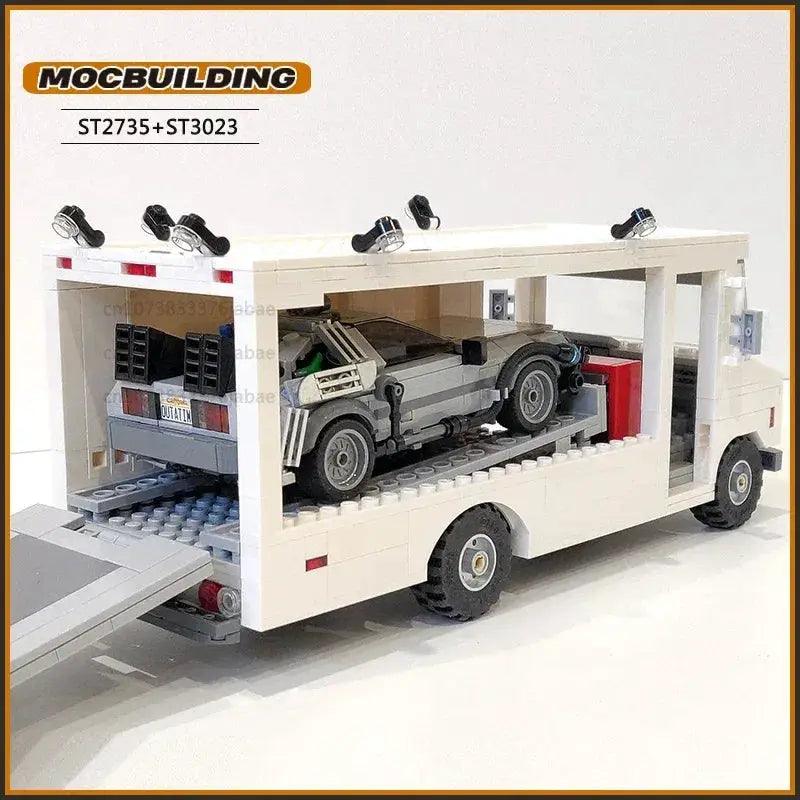  Time Machine MOC Building Blocks Car Kit Collectors -  ToylandEU™