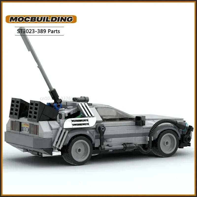 Time Machine MOC Building Blocks Car Kit for Collectors - ToylandEU