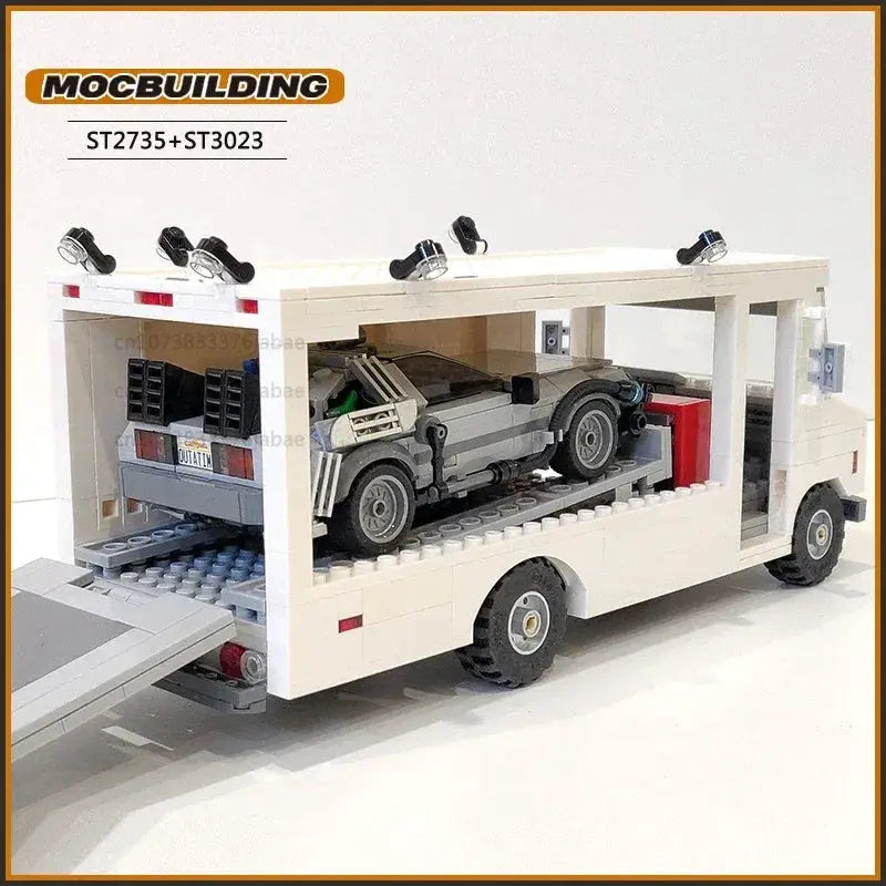 Time Machine MOC Building Blocks Car Kit for Collectors - ToylandEU