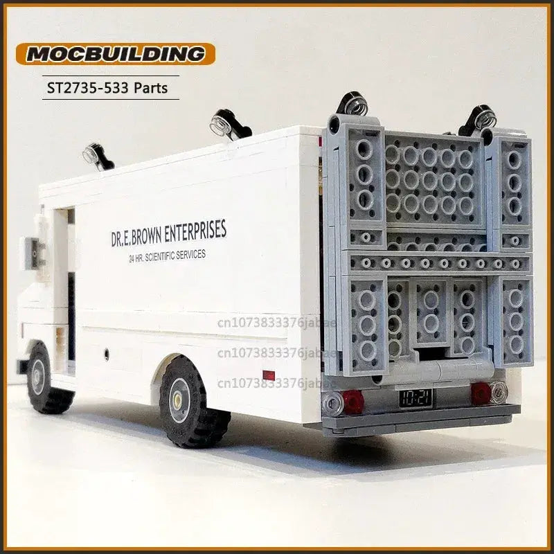 Time Machine MOC Building Blocks Car Kit for Collectors - ToylandEU