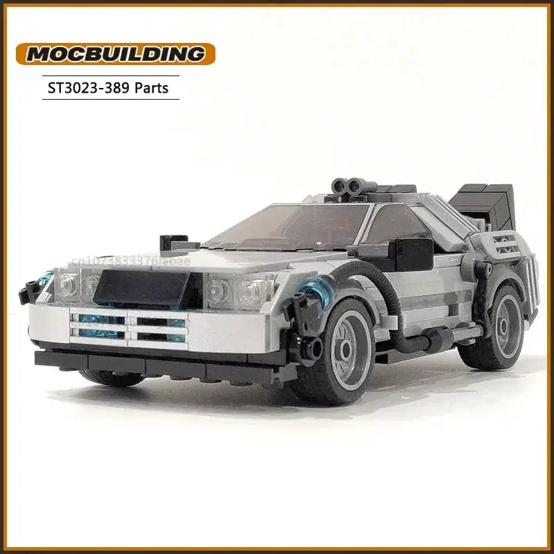 Time Machine MOC Building Blocks Car Kit for Collectors - ToylandEU
