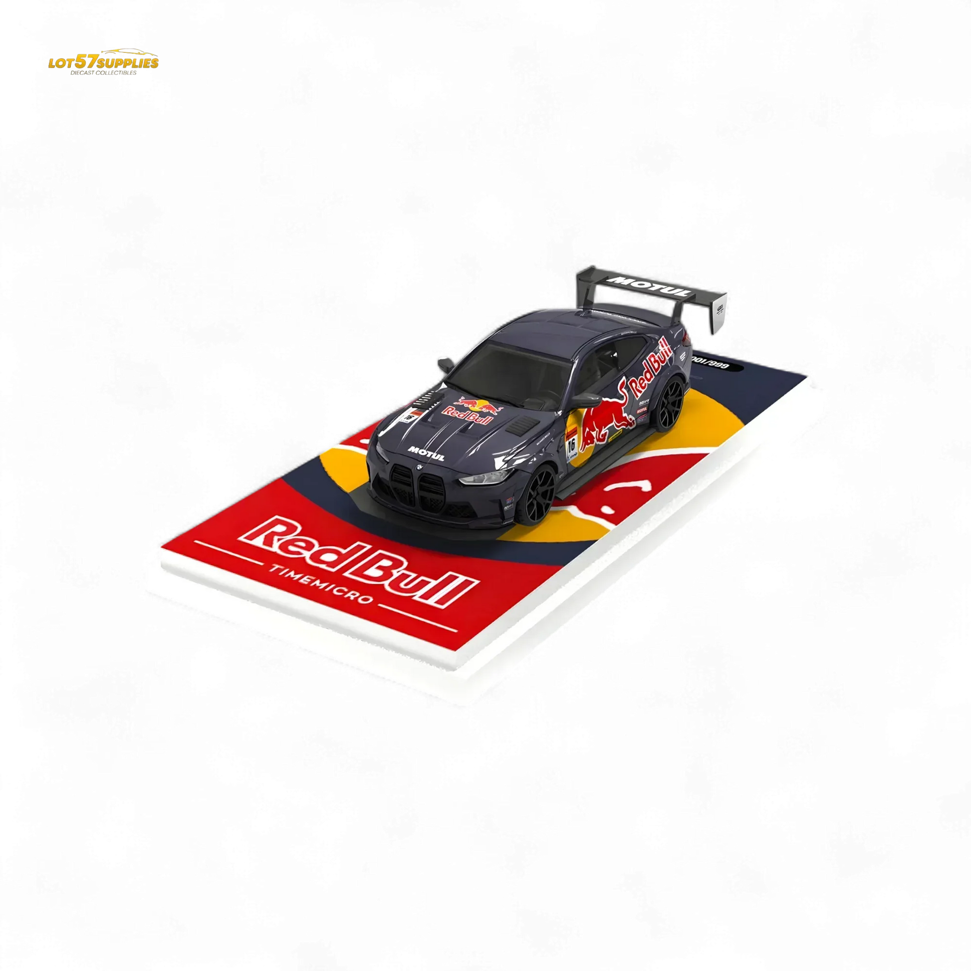 TimeMicro BMW M4 Modified Widebody R e d B u l l Ordinary 1:64 - ToylandEU