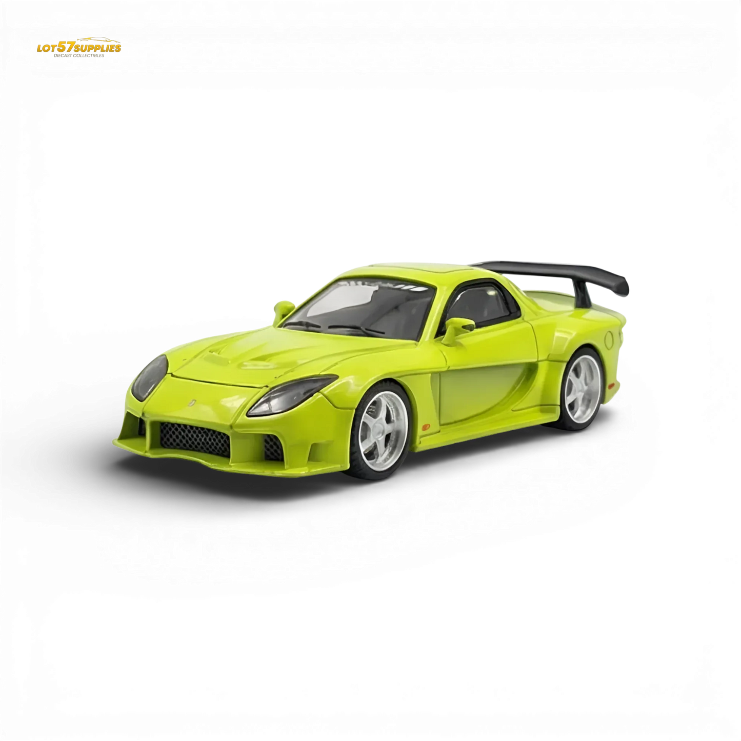 TimeMicro Mazda RX-7 VeilSide Green 1:64 - ToylandEU