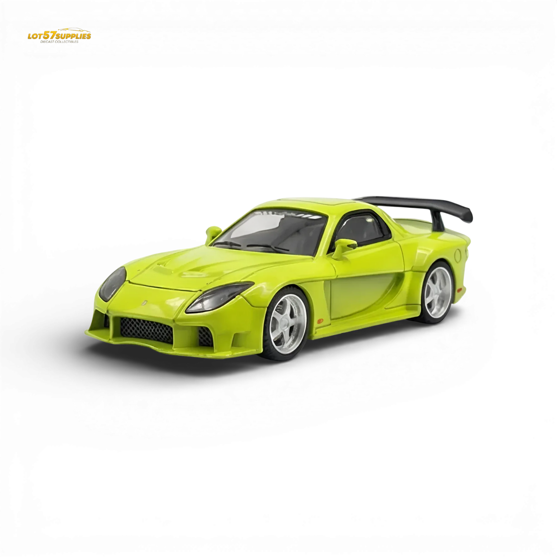 TimeMicro Mazda RX-7 VeilSide Green 1:64 - ToylandEU