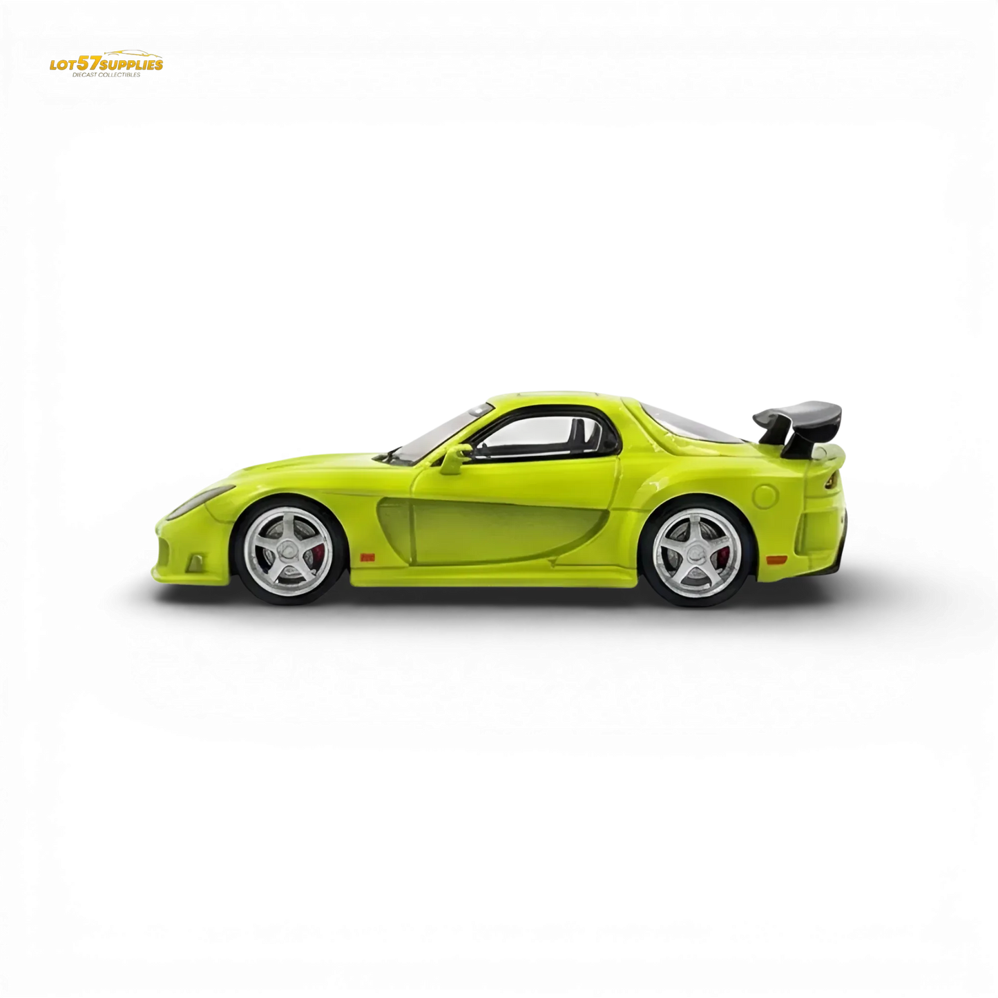 TimeMicro Mazda RX-7 VeilSide Green 1:64 - ToylandEU
