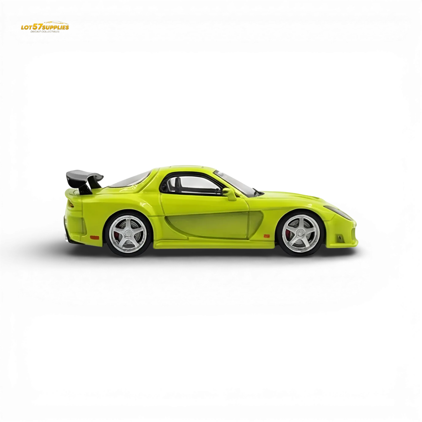 TimeMicro Mazda RX-7 VeilSide Green 1:64 - ToylandEU