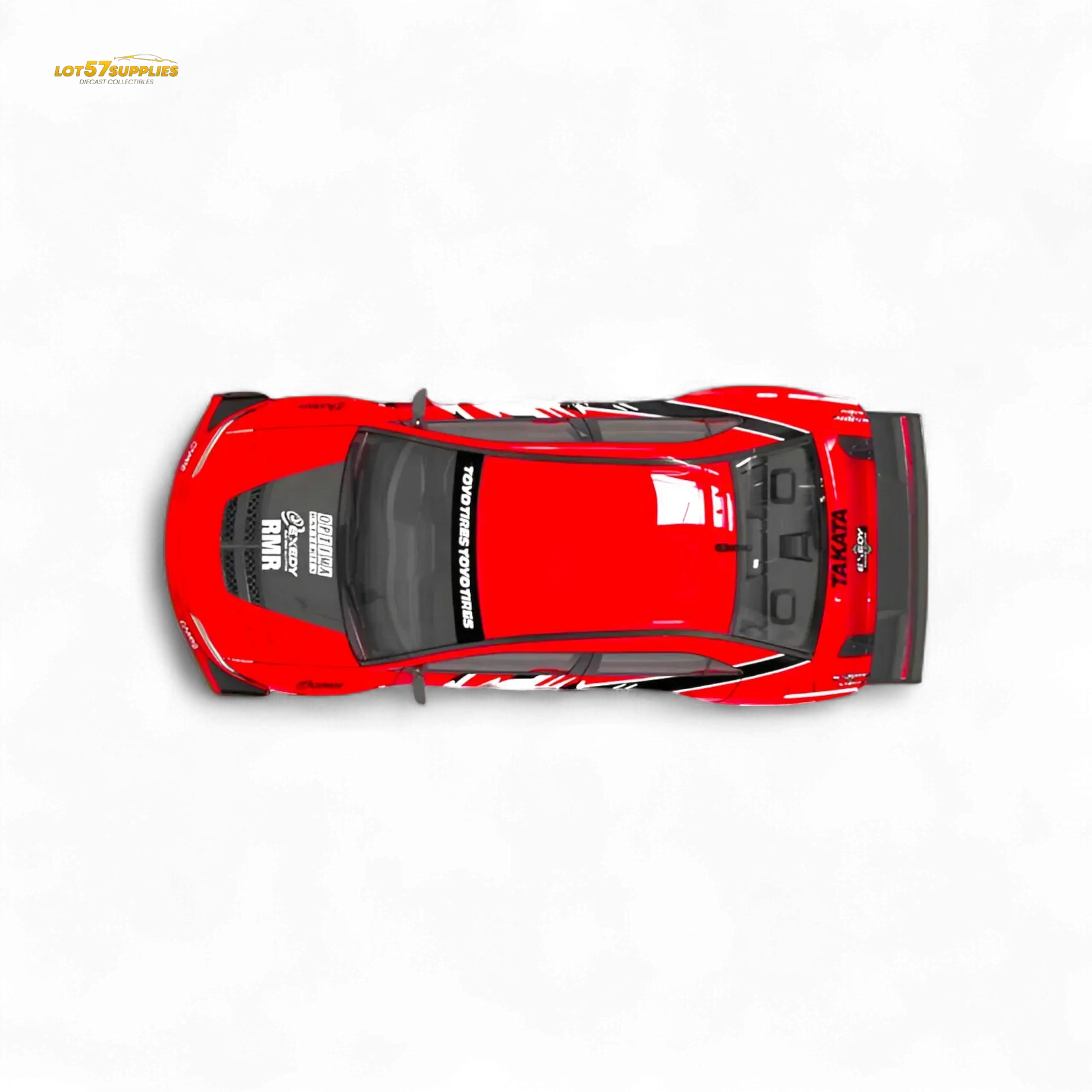 TimeMicro Mitsubishi Lancer EVO 9th Gen - Openable Hood & Figure - With Container 1:64 - ToylandEU