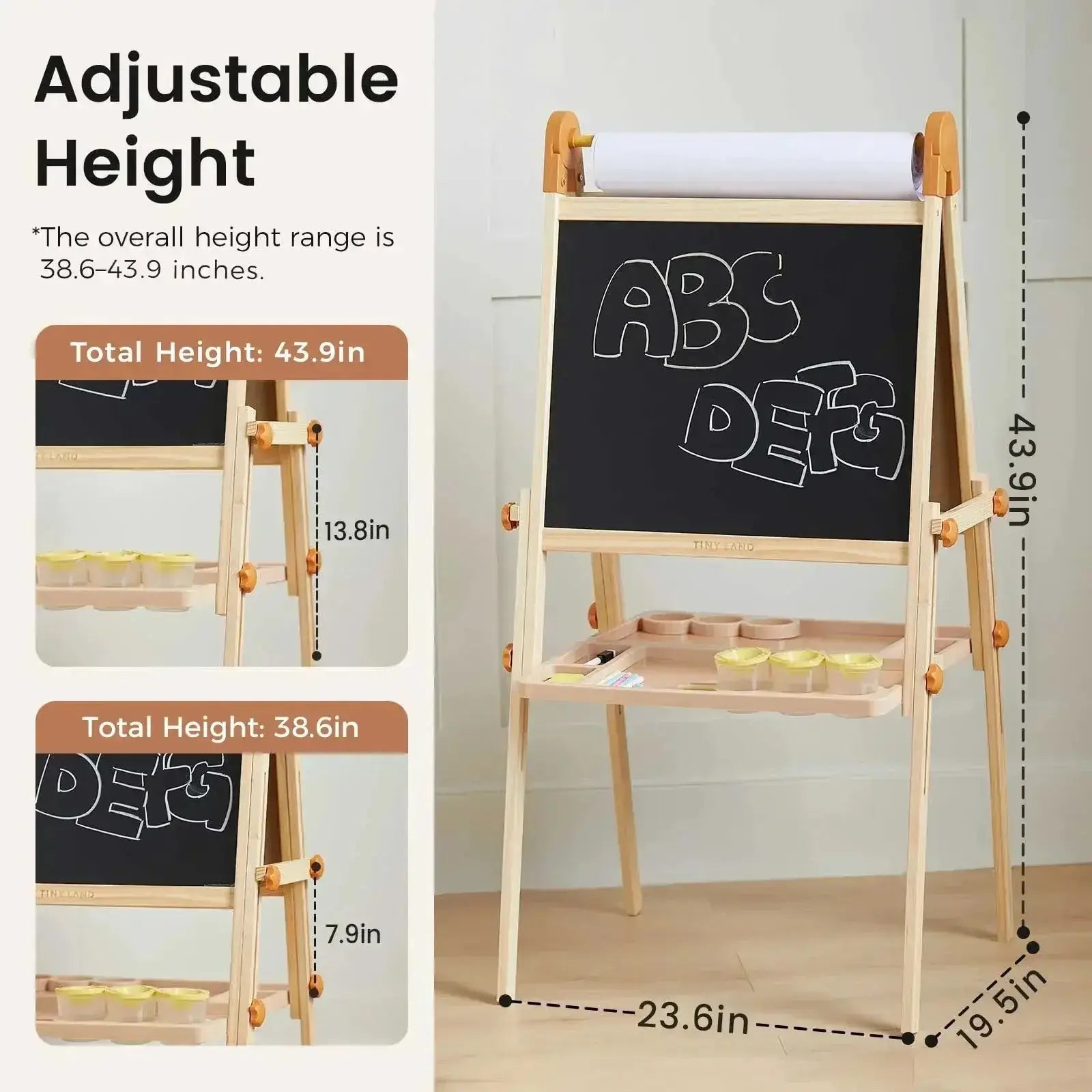 Tiny Land® Magnitales Easel for Kids - ToylandEU
