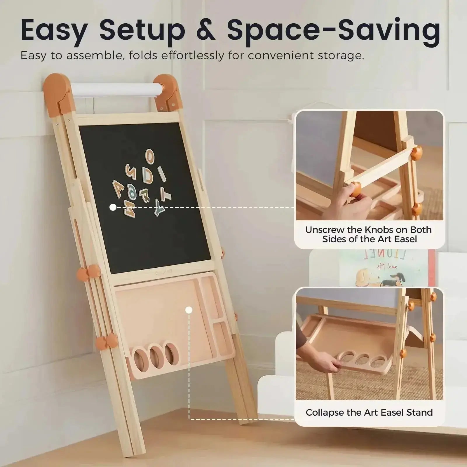 Tiny Land® Magnitales Easel for Kids - ToylandEU