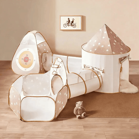  Tiny Land® Discovery 5-in-1 Play Tunnel With no Balls -  ToylandEU™