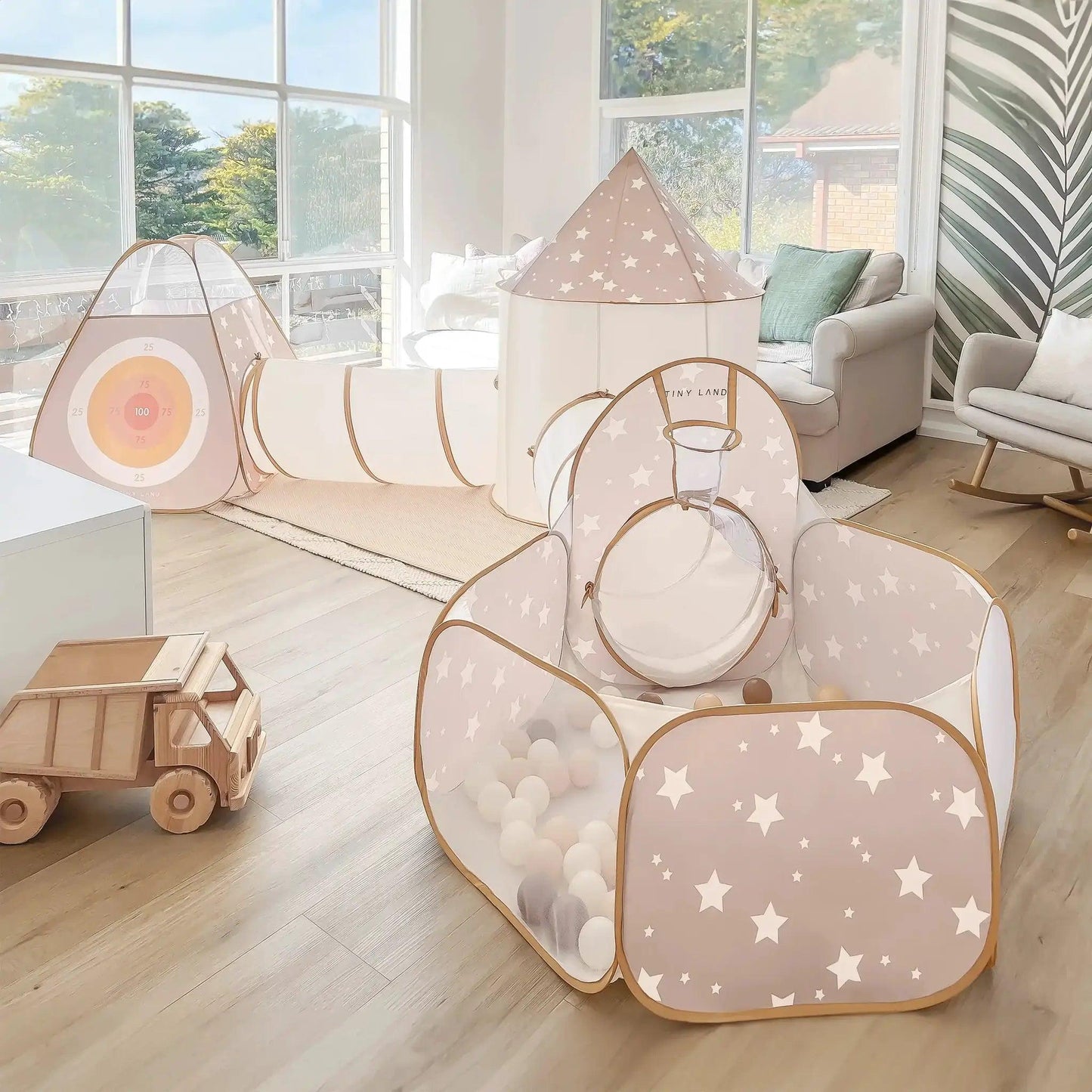  Tiny Land® Discovery 5-in-1 Play Tunnel With no Balls -  ToylandEU™