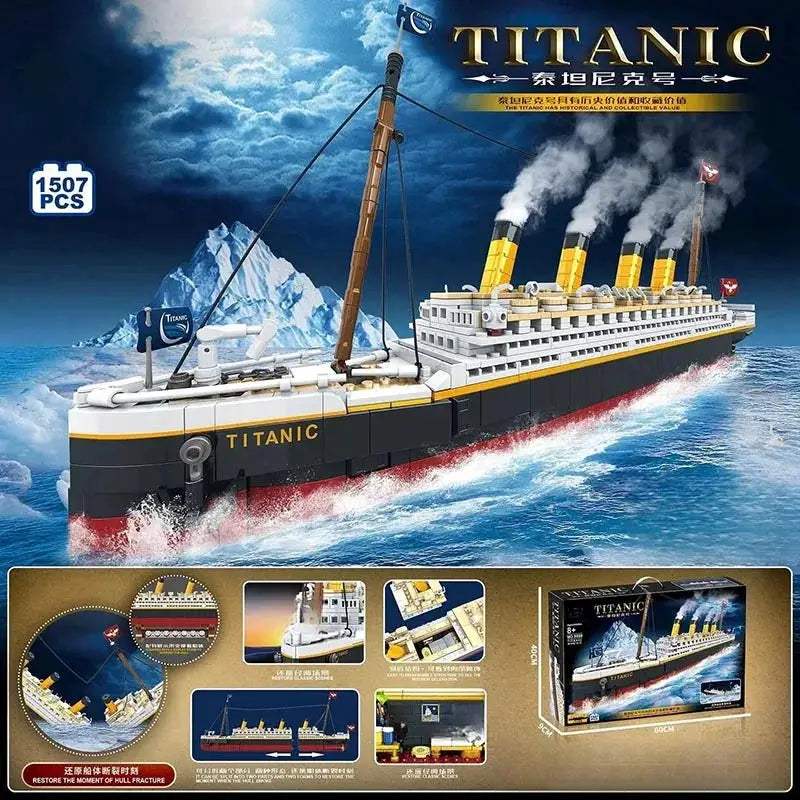  Titanic Building Blocks Set For Adults Lego Challenge -  ToylandEU™