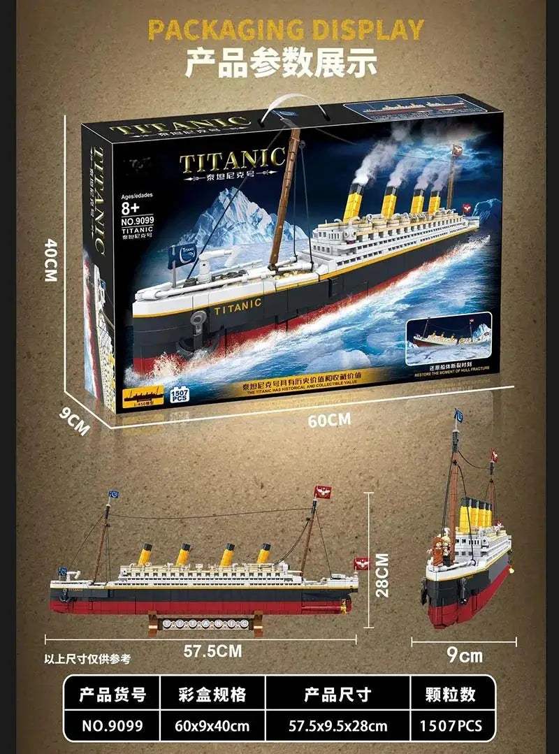  Titanic Building Blocks Set For Adults Lego Challenge -  ToylandEU™