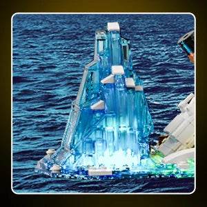 Titanic Building Set with LED-2 in 1 Mini Block Model - ToylandEU
