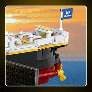 Titanic Building Set with LED-2 in 1 Mini Block Model - ToylandEU
