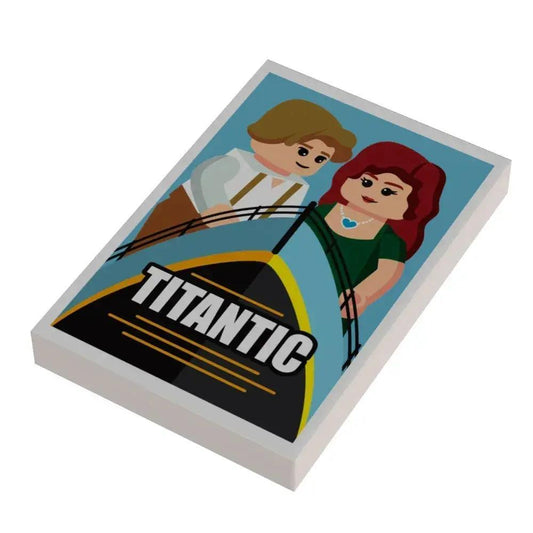  Titanic LEGO 2x3 Tile Cover Custom Printed Minifig -  ToylandEU™