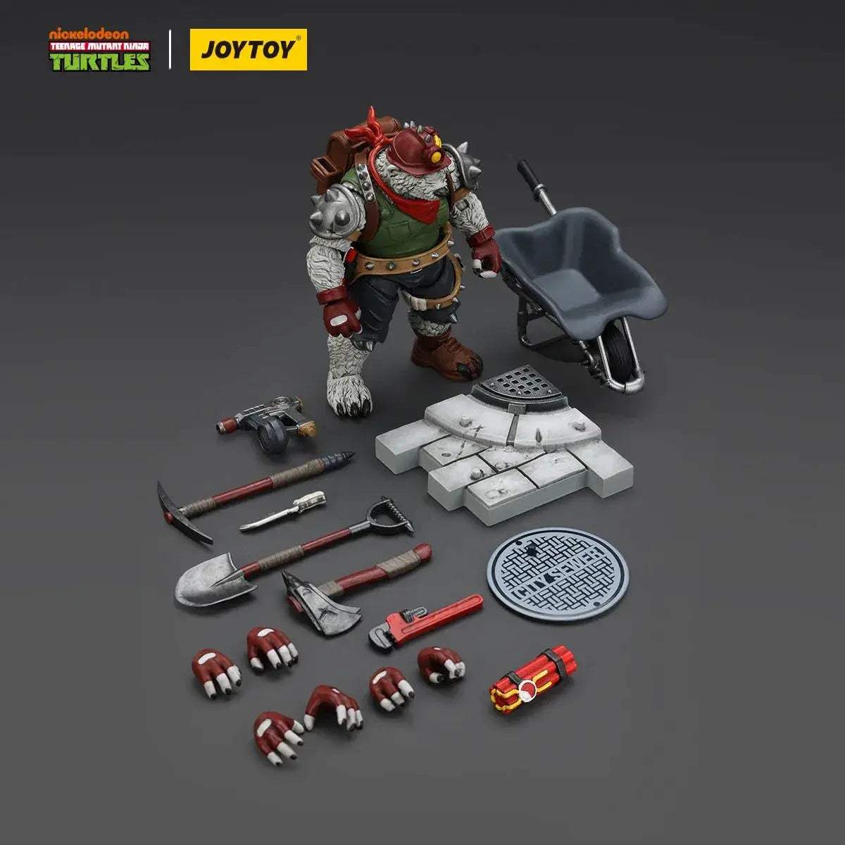 Tmnt Groundchuck Dirtbag Rahzar Action Figures One Eighteen Scale Collectible - ToylandEU