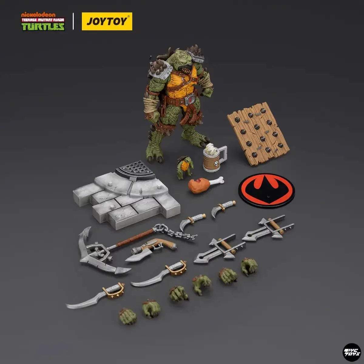 Tmnt Groundchuck Dirtbag Rahzar Action Figures One Eighteen Scale Collectible - ToylandEU