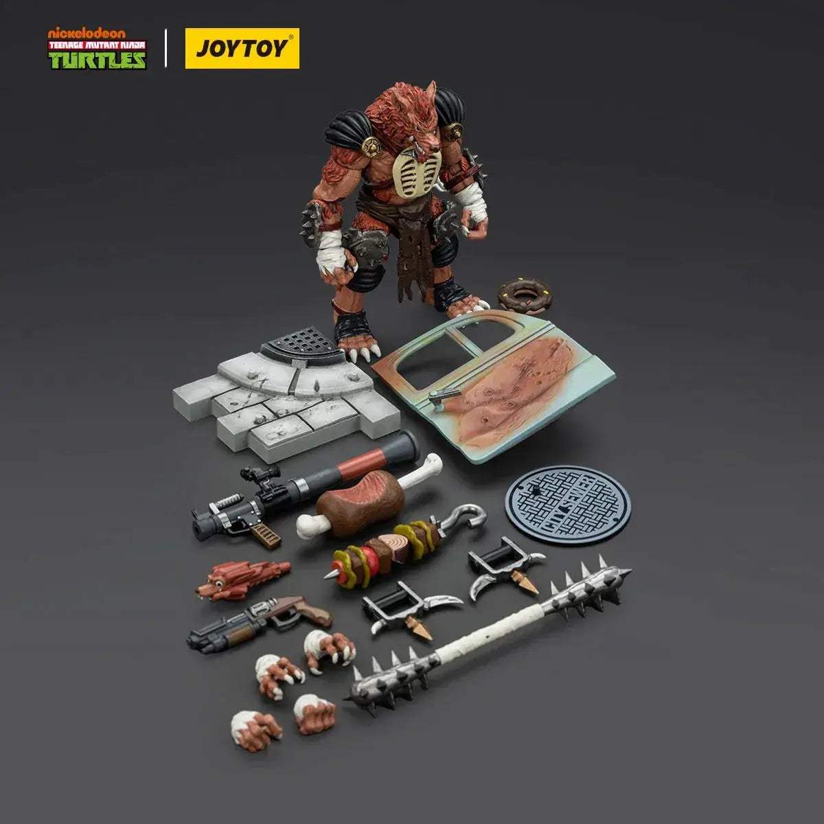 Tmnt Groundchuck Dirtbag Rahzar Action Figures One Eighteen Scale Collectible - ToylandEU